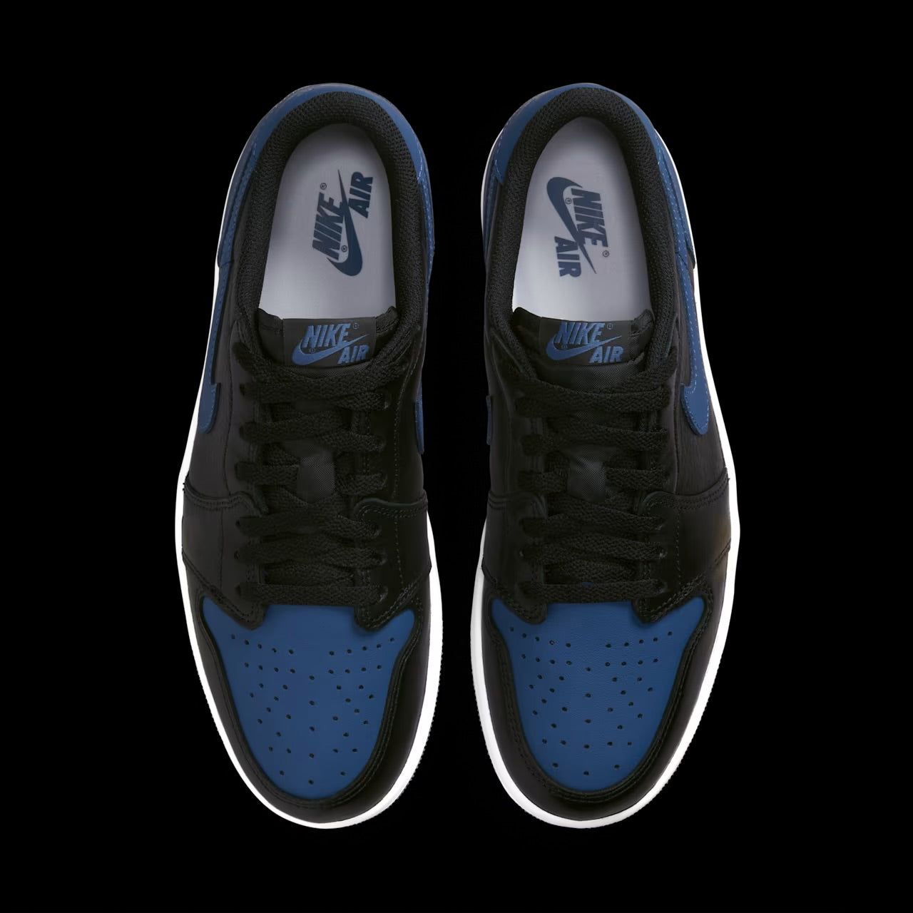 Jordan 1 Low Blue Black