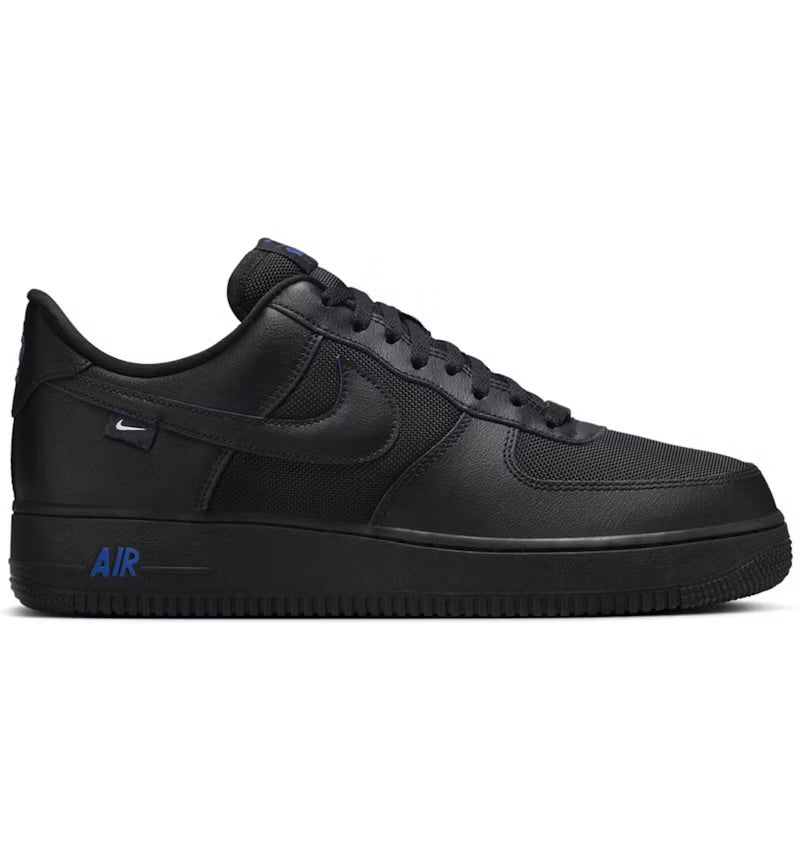 Nike Air Force 1 Black and Blue