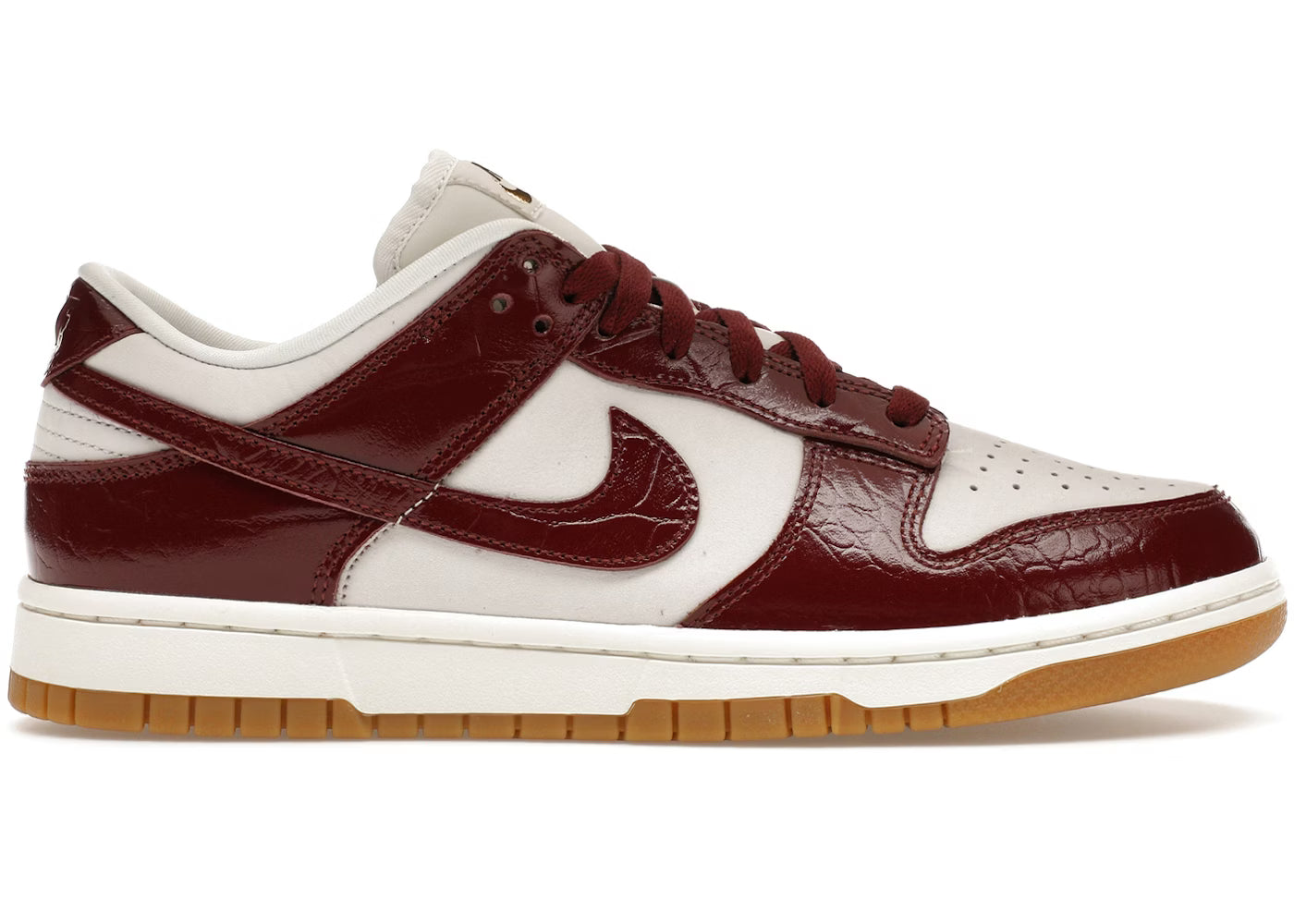 Nike Dunk Low LX "Dark Team Red Croc"