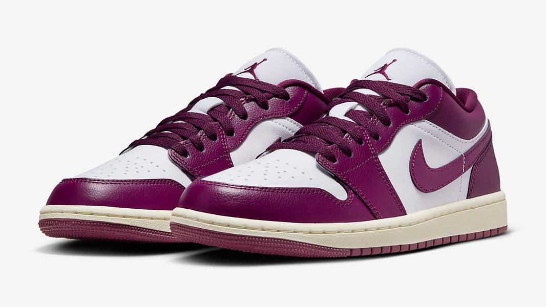Jordan 1 Low Bordeaux