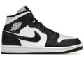 Jordan 1 Mid Black White
