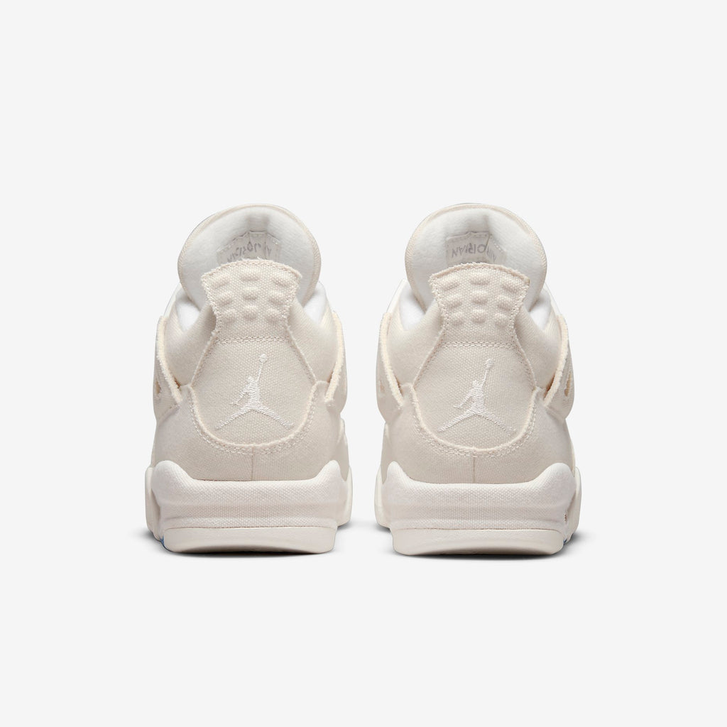 Jordan 4 White Canvas